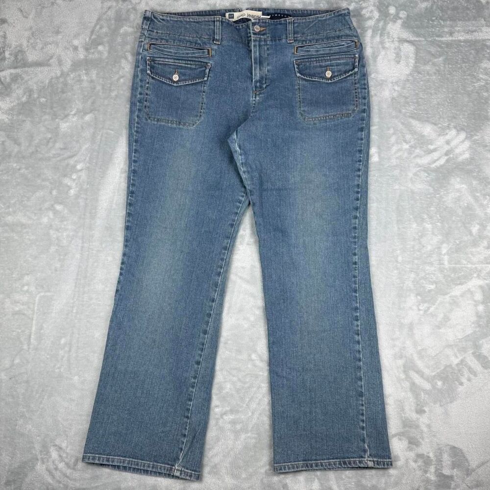 Gap Men's Blue and Navy Jeans
